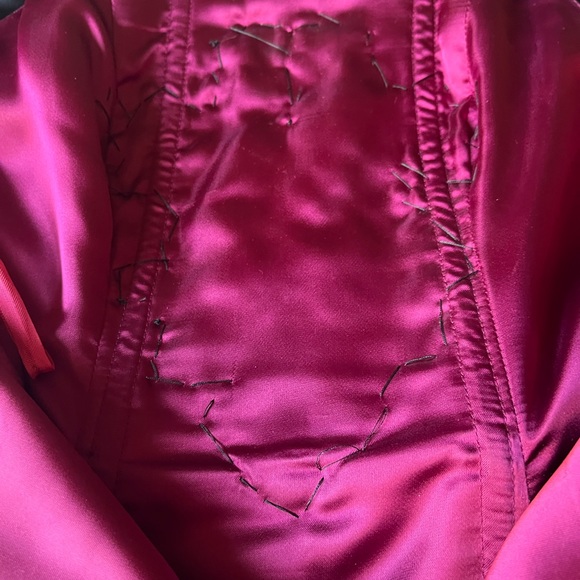 Vintage Velvet Victorian gothic Cocktail Dress - Picture 4 of 10